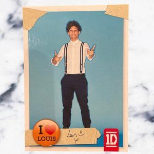 COPY - COPY - Official One Direction Trading Card Louis Tomlinson #29